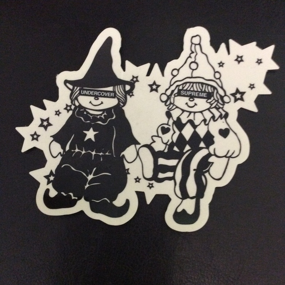 Supreme Undercover Clowns Sticker Rare